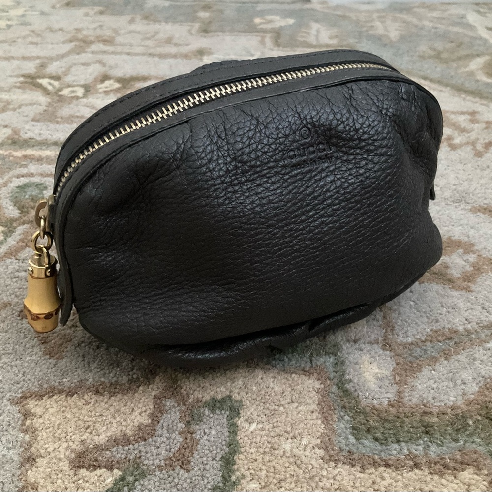 Gucci Leather Cosmetics Pouch Vintage - Picture 2 of 13